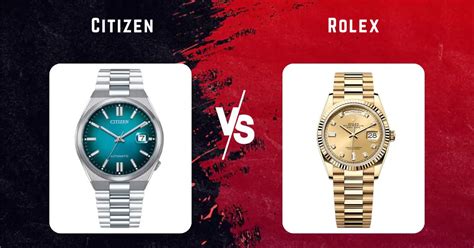 citizen vs rolex